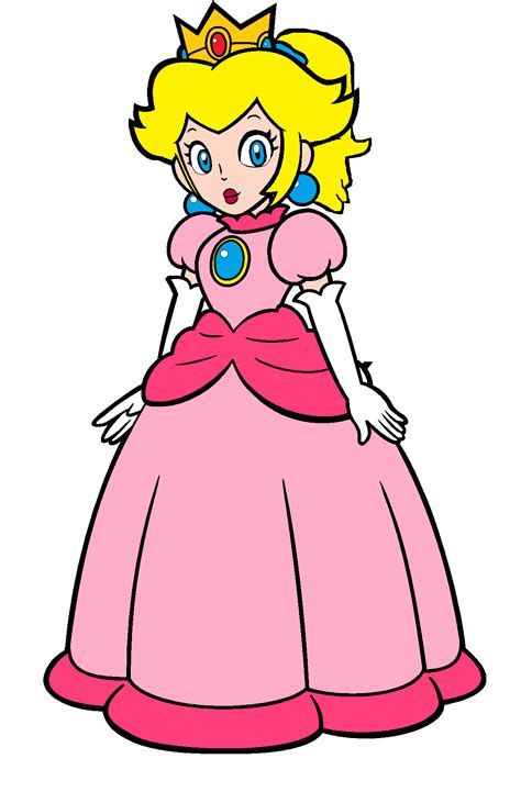 princess peach cartoon